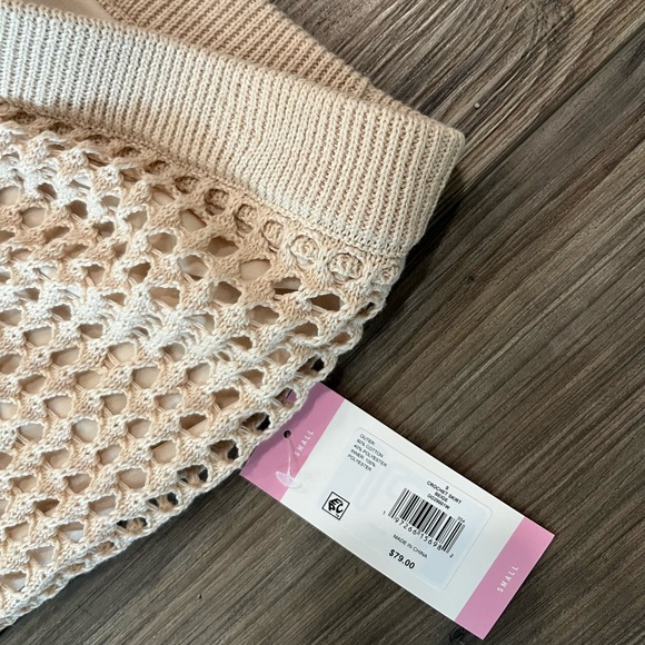 Steve Madden Cream Knit 2 piece set - Picture 6 of 6